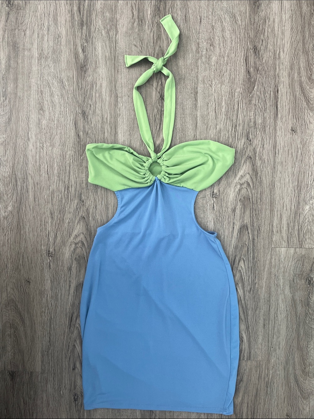 Fashion Nova Body Con Dress With Cut Outs